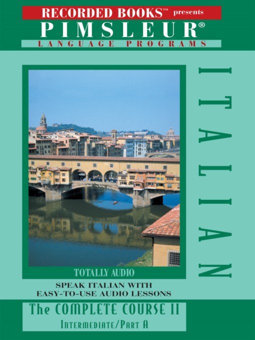 Title details for Italian (European) IIA by Pimsleur Language Program - Available